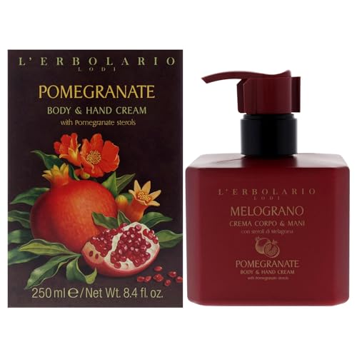 Crème corps et mains Grenade pour peaux sèches et tiraillements