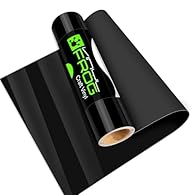 ✨GLOSSY PERMANENT VINYL – This 12''x10ft glossy black vinyl delivers a striking, high-shine finish. Perfect for standalone decals or layering with other colours, it’s a must-have for creative crafters. ✅EASY TO CUT, WEED & TRANSFER – Compatible with ...