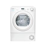 CANDY - Sèche-Linge Pompe à Chaleur - Capacité de Chargement 8 Kg - Classe Énergétique E - Connectivité NFC, Départ Différé, Bac à Eau Easy Case - Blanc - 85 x 59,6 x 58,5 cm - Modèle CSE H8A1LE-S