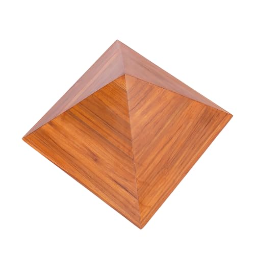 Image of MahaVastu Vastu Pyramid - Vastu Remedy to Amplify Energies | Positive Energy, Success & Good Luck Items for Home Decor (Wooden)
