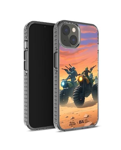 Image of DailyObjects Nexus Combat Stride 2.0 Magnetic Case Cover Compatible with iPhone 15 | Wireless Charging Slim Back Cover | 2 Layer Edge Protection & Shockproof