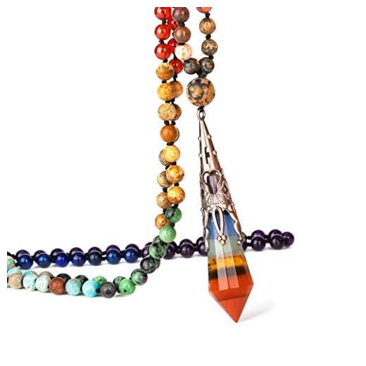 Bivei 7 Chakra Mala Beads Bracelet