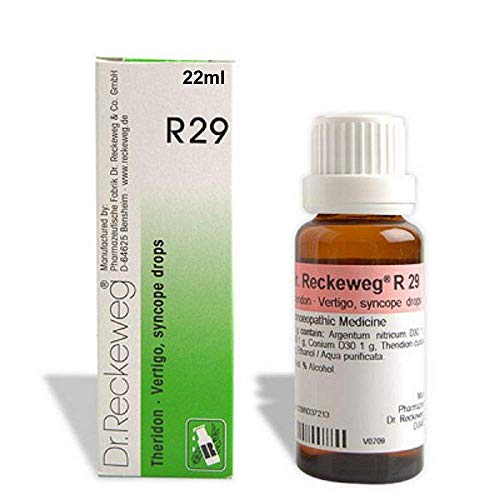 Dr. Reckeweg R29 Vertigo And Syncope Drop 22Ml Each (Pack Of 3) #TOP1