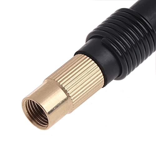 Manometro 0-200PSI Misuratore di pressione dell'aria Misuratore a quadrante Tester Misuratore di pressione digitale per pneumatici in rame in rame Strumento compatibile con auto, camion, bici, auto,