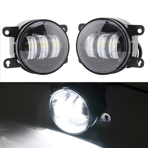 Feux brouillard LED pour Ford Focus MK2 MK3 en aluminium résistant