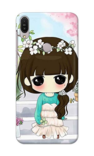 Image of PRINTFIDAA Cartoon Girl Printed Designer Hard Back Case Cover for Asus Zenfone Max Pro (M1) ZB601KL / ZB602KL (5.99 inch) -(TY) MVN1009