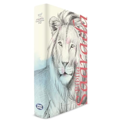 Bíblia leão traços – Capa dura  – ACF – Book7: