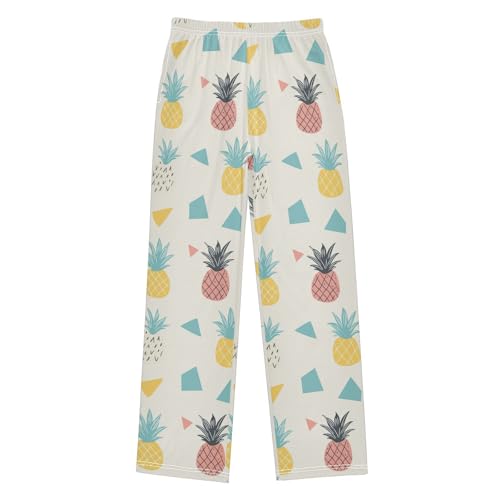 Pajama Bottoms, Pajamas Long Pant Cute Pineapples Lounge Wear Casual Sleep Pants Soft Pjs Sleepwear