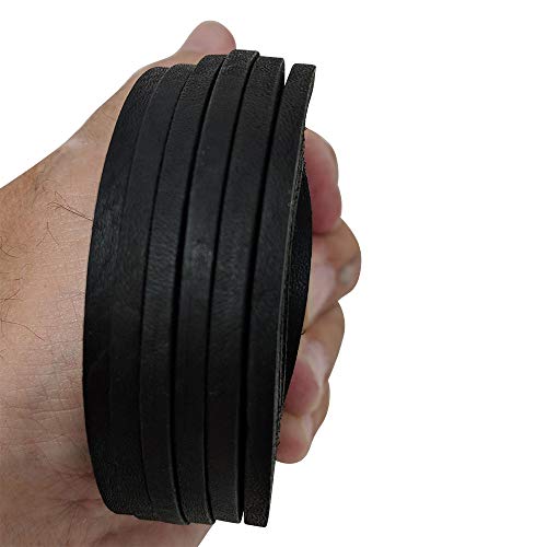 Tofl Softball And Baseball Glove Laces | Mitt Lace Glove Repair Lacing For Catchers Glove | Leather Laces Only Without Lacing Needle| Black 6 #TOP6