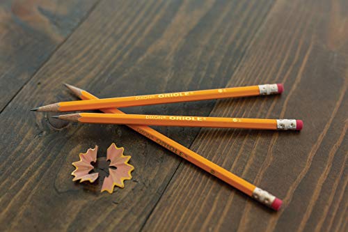 Crayons souples Dixon Oriole #2 graphite HB pré-affûtés pour dessin et notes - 3
