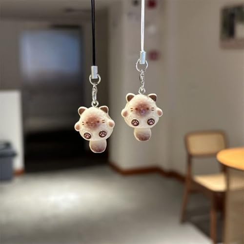 hogtnd Whimsical Mobile Charm Soft Shaped Mobile Strap Phone Charm Ornament Adds Fun to Your Daily Commute Soft Sturdy Ornament - 5