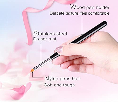 Coslifestore 35PCS Nail Art Tools Kit for DIY & Nail Extensions (COM-BR) 4