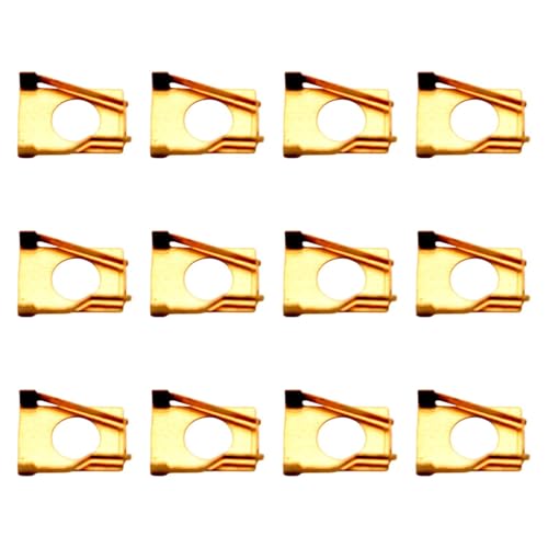 Colaxi 12Pcs Trains Coupler Model Railway Accessories Universal Lightweight Metal Sturdy Trains Hook for 1/87 Scale DIY Accessories