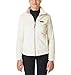 Columbia Womens Fire Side II Sherpa Full Zip Fleece Jacket, Chalk, Small