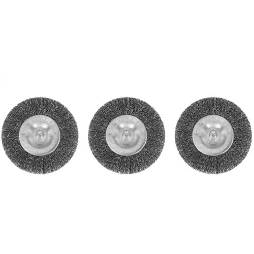 Juego de 3 Cepillo para juntas para cepillo para juntas eléctrico gartenteile EFB 4010 metal/alambre/redondas alambre cepillo/cepillo de metal