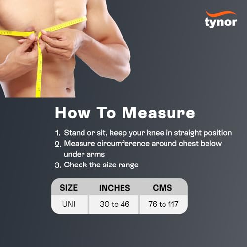 Image of Tynor Shoulder Support Double Lock (Neo), Black, Plus, 1 Unit