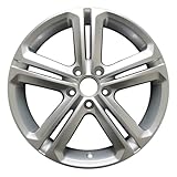 18'x8' Reconditioned OEM Wheel Rim For Volkswagen CC, Passat (2010-2017) Hyper Silver Factory Alloy #1K8601025E88Z