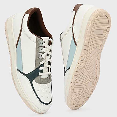 Image of Cruiser Mens Sneaker | Casual Shoes | Cushioned Insole | Lace-Up Design | Arch Support & Ventilated Comfort | Perfect Pair with Casual Outfit (Augustus)