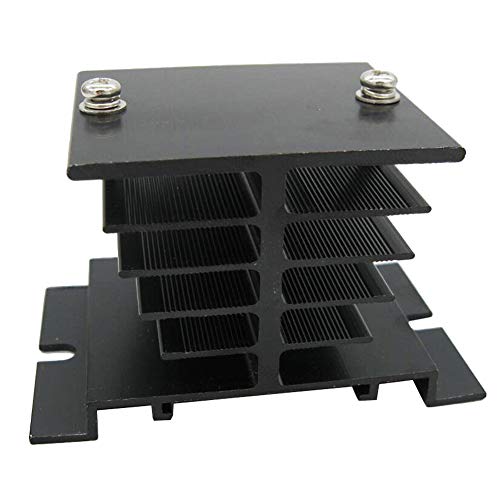 Twtade Ssr-40 Aa 10A Ac 80-250V To Ac 24V-380V Ssr Solid State Relay + Heat Sink #TOP4