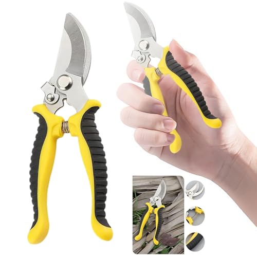 Tijeras de podar acero inoxidable 7.5 pulg miniatura 2
