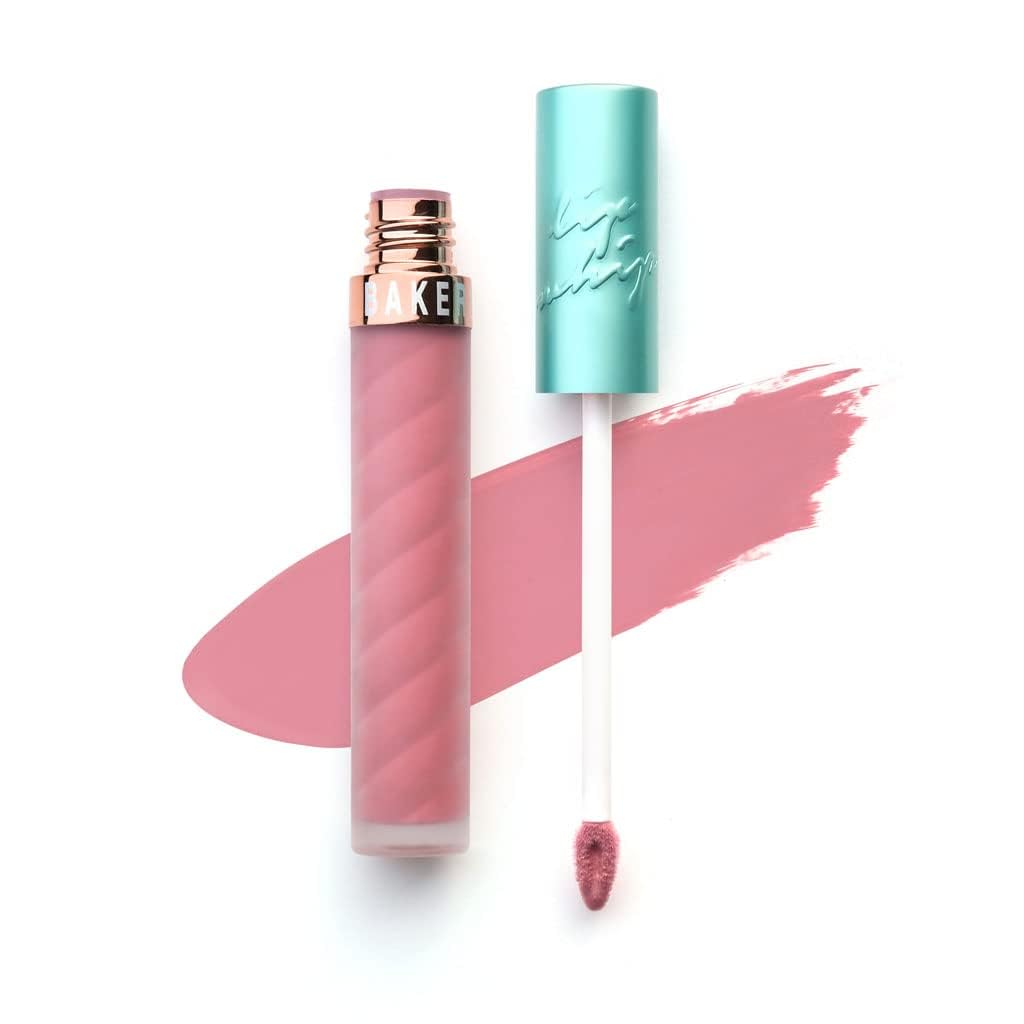 Beauty Bakerie Lip Whip Liquid Lipstick for Women, Waterproof Lip Gloss, Tint, Stain Long Lasting Hydrating Moisturizer, Matte or Metallic, 3.5mL,