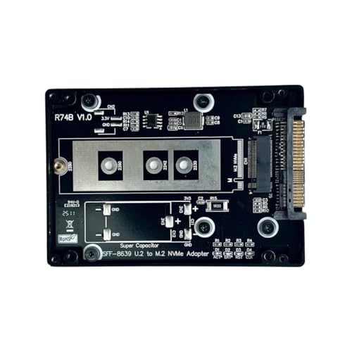 Convertisseur M.2 NVMe PCIe 4.0 pour connecter un SSD M2 sur port U.2