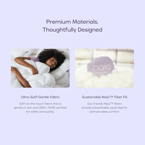 Image of Mellow Marshmellow Comforter Full /Queen, All-Season Temperature-Balancing | Extra Fluffy Double-Stuffed Down Alternative Duvet Insert, OEKO-TEX Class I Fabric and Box-Stitch, Machine Washable