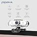 immagine 1papalook PA452 Webcam HD 1080P, Multicolore Moderna Camera con Microfono Integrato Definizione Alta USB 2.0 Compatibile con Skype MSN Facebook Youtube