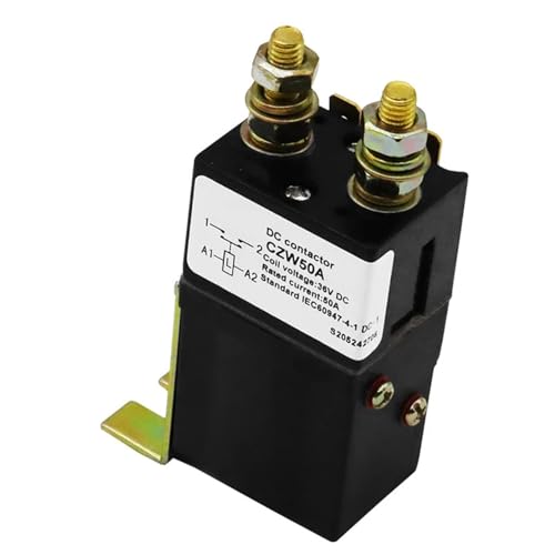 Contactor CC 72V interruptor relé SW50A 1NO para baterías y paneles solares 2