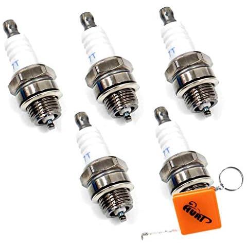 HURI 5× Spark Plug for Iskra FSC75CPR A22NX Torch L6RTC L7RTC L8RTC L8RTF Cover