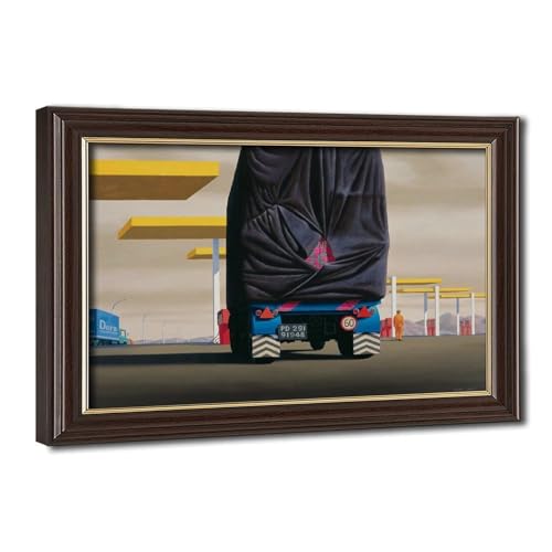 Impression sur toile WCYB Jeffrey pour habiller un mur de bureau vide