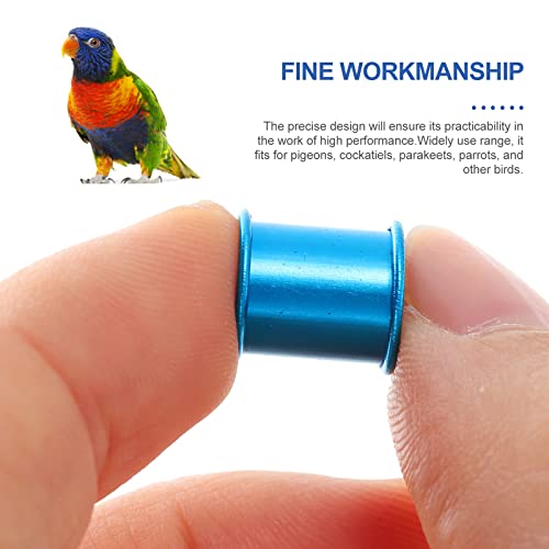 POPETPOP 100pcs Pigeon Racing Marker Homing Pigeon Leg Rings