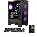 MSI Codex R2 AI Gaming Desktop – Intel Core Ultra 7 265K – GeForce RTX 5060 Ti VRAM– 32GB DDR5 – 2TB NVMe SSD – Wi-Fi 6E – RGB Case – Windows 11 – Keyboard & Mouse + 12 Month CPS Warranty