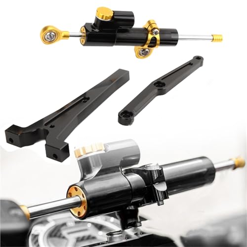 Amortisseur de direction Honda NX 400 idéal pour voyages et pistes kit or