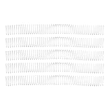 Accessori per Analizzatori Clinici di Spine di Filo di Legatura in Plastica della Bobina di Rilegatura a Spirale da 35 Pezzi (WHITE)
