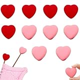 10 Stück Maschenstopper, Silikon Maschenstopper für Stricknadeln...