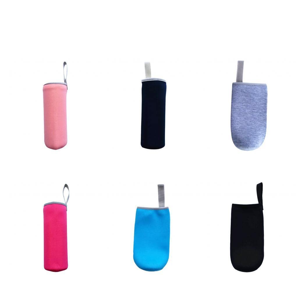 SECRET DESIRE 550ml Water Bottle Holder Sleeve Neoprene Insulated Cover Carrier Navy Blue-image-25