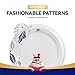 JOLLY CHEF 280 Count Paper Plates 8 inch Soak Proof, Cut Proof, Heavy Duty Leaf Printed Disposable Paper Plates for Everyday Use