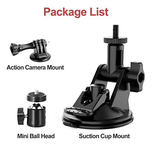 Suporte de ventosa para carro com cabeça de bola para painel de veículo para-brisa janela veículo ba