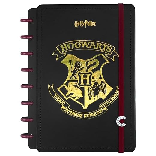 Caderno Inteligente, A5, Harry Potter, 140x200 mm, 80 Folhas