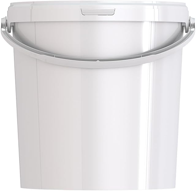 Lubrisolve White Round 5 litre Bucket and Lid