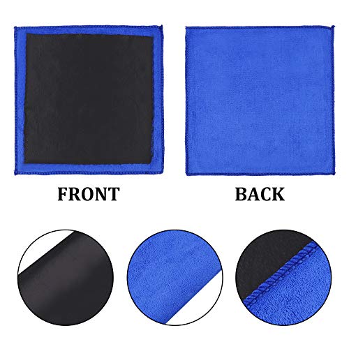 Toalha de argila IMIKEYA, toalha de microfibra com detalhes de argila automotiva de grau fino, barra