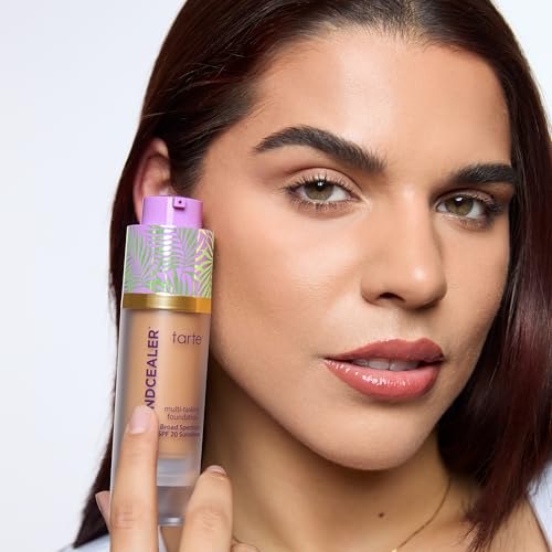tarte babassu foundcealer skincare foundation Broad Spectrum SPF 20-27N light-medium neutral (light to medium skin with a balance of warm & cool undertones) - full size - Image 7
