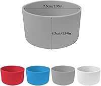Vista 2 de DanziX - 8 fundas protectoras de silicona, funda protectora para la parte inferior de la taza, compatible con vaso Stanley de 40 onzas, 30 onzas, 20