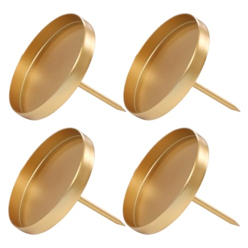 Adventljushållare, guld adventsljusstakar