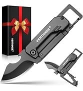 Pocket Multitool Knife with Bottle Opener, Screwdriver, Stocking Stuffers Gifts for Men Dad Survi...