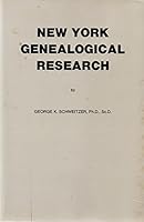 New York Genealogical Research 0913857114 Book Cover