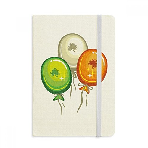 Carnet St.Patrick A5 idée cadeau Irlande avec couverture tissu Clover Ballon