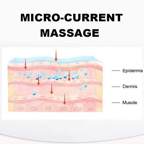 K·SKIN Massageador Facial Temperatura Constante Calor e Vibração Raspador Facial Corpo Inteiro Boost