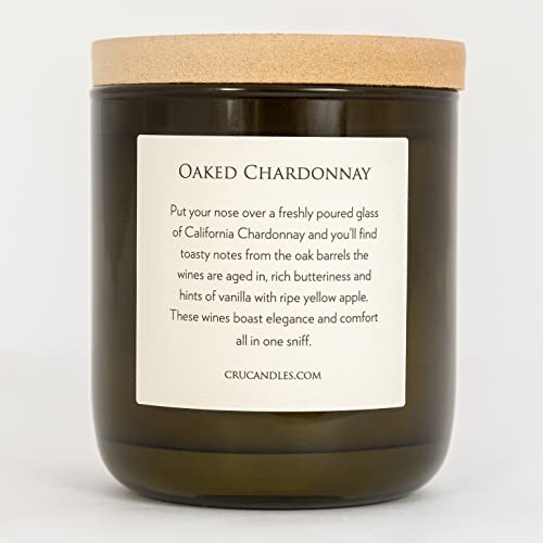 Cru Candle Co Wine-Scented Jar Candles - Perfect Gifts For Candle Lovers And Wine Lovers! (Multiple Scents) #TOP3